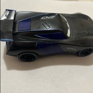 Black and Blue Toy Car